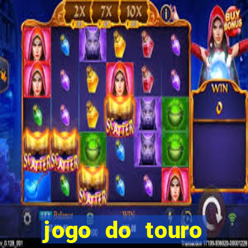 jogo do touro correndo atras do homem